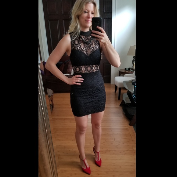 Rise of Dawn Dresses & Skirts - Rise of Dawn black lace dress